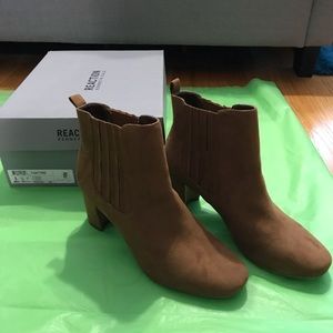 Reaction Kenneth Cole Suede Ankle Boots